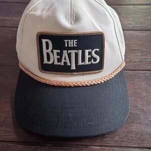 American Needle Beige and Black The Beatles Trucker Hat